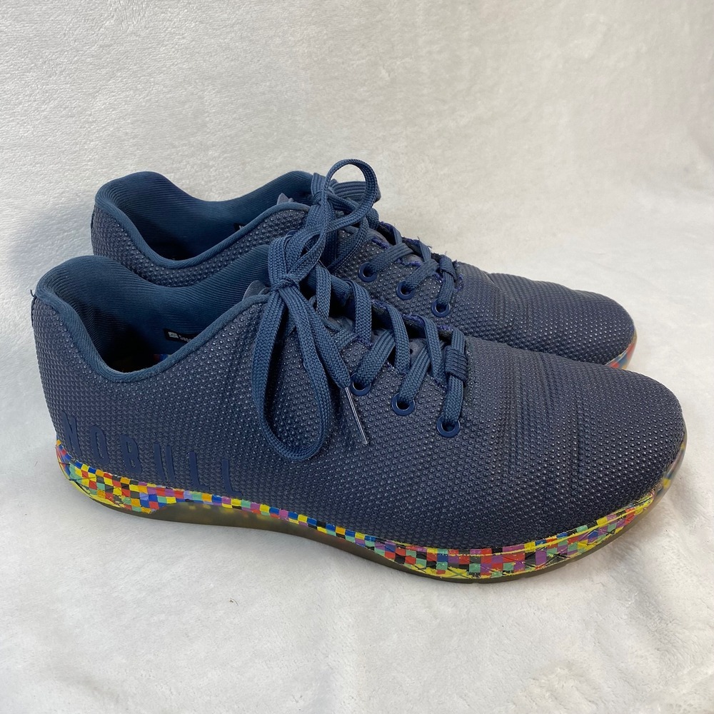 NoBull Training Shoes SuperFabric‎ CrossFit Sneakers Multi Color Sole US 10.5